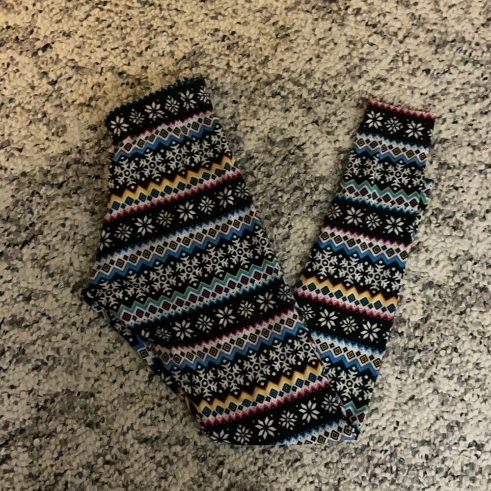 Size small print leggings​​​​​​​​